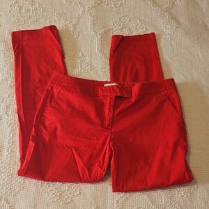 New York & Company Red Trousers Women's 8
